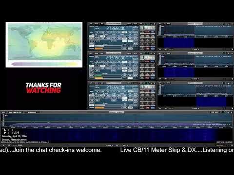 Live CB Radio Videogates Skip & DX 0710 - WE GOT THE DX!