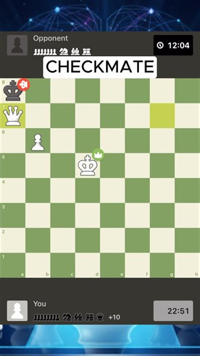 Online Chess ASMR #45 ♟️ — Checkmate! #shorts