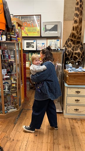 Ella Faulkner on Instagram: "Antique shopping for the playroom ✨ also what do you mean the calculator is an antique? Does that make me one? 😅"