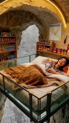 heavy snowfall relaxation cozy vibes bedroom relaxation