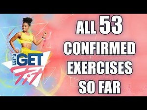 ALL 53 Confirmed Exercise For Lets Get Fit SO FAR (Nintendo Switch)