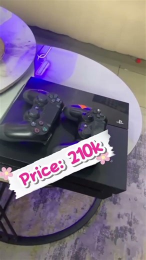 Clean PS4 console bundle available for sale.🎮