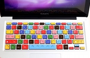 Turn your keyboard to Lego with decal