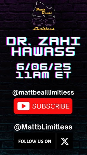 Great Pyramid Breaking News! Big Void Exploration! New Graffiti & Chamber | #58 Dr. Zahi Hawass | Premiering NOW: https://youtu.be/aL6Mqd75mYA?si=PW2QJY2JIlgl5eaZ Legendary Egyptologist Dr. Zahi Hawass joins the podcast for a rare and revealing conversation. From his appearance on the Joe Rogan Experience to the latest discoveries shaking up our understanding of ancient Egypt, Dr. Hawass shares exclusive insights into the Wadi el-Jarf papyri, the mysterious Big Void inside the Great Pyramid, and