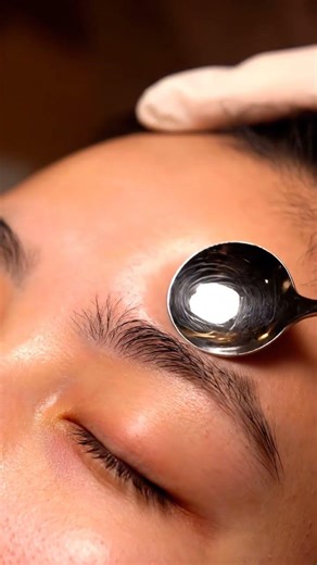 ASMR Dermatology: Ear-Front Blackhead Suction from Visible Pores 069