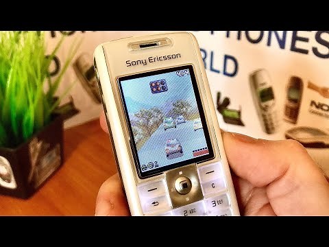 Sony Ericsson T630 games: V-Rally & Q*bert - by Old Phones World