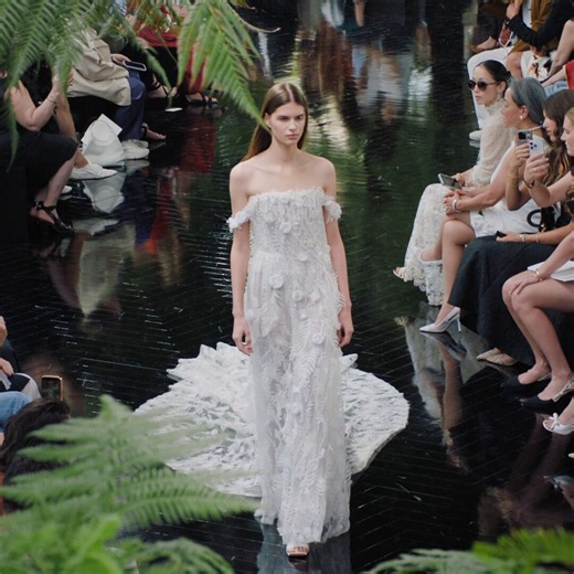 We wrap up our coverage of the Dior Fall Winter 2026-2027 Haute Couture Show with the final look, “Aurore”, revealed in the open-sided pavilion filled with tree ferns specially constructed in the gardens of the Musée Rodin, Paris.https://t.co/ScTuRE8CZN#DiorCouture