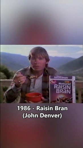 1986 - Raisin Bran (John Denver) Commercial - theVHSfiles
