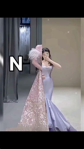 #Choose your😍name 🥰 first letter♥️with beautiful💖dress👗