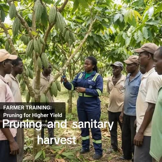 Pruning Techniques for Higher Cocoa Yields