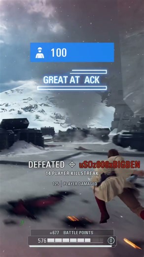 massive obi wan force push starkiller base battlefront 2 #bf2 #swbf2 #battlefront2 #gaming #gameplay