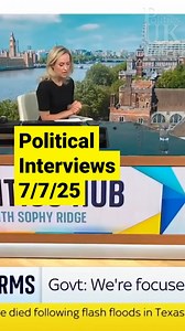 Compilation of UK Politics interviews - 7th July 2025 #Labour #UK #Reform #politics #PoliticsUK | Politics UK