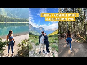 Do topo das montanhas ao lago mais lindo 🚗🌲 | Glacier National Park