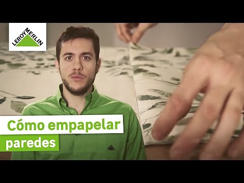 Cómo empapelar paredes | Guía paso a paso | LEROY MERLIN