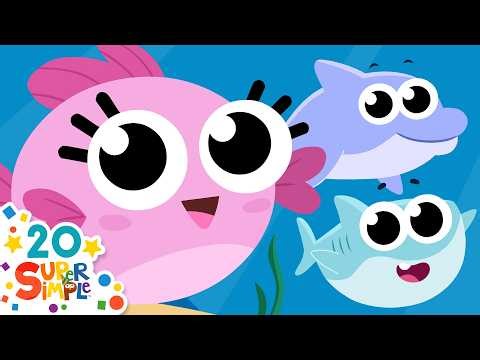 I’m a Baby Fish 🐟 | Sing Along Under the Sea with the Finny Babies! | Super Simple Songs
