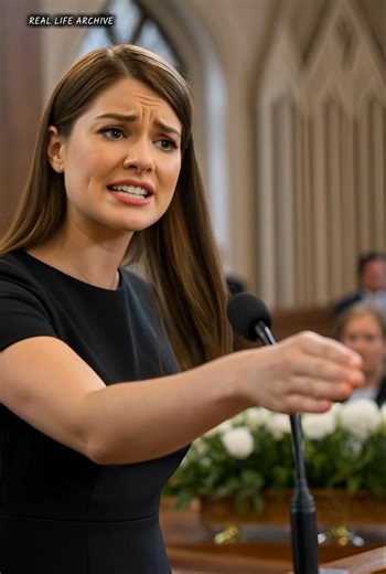 At Her Father’s Funeral… She Told the Truth No One Else Would #shorts
