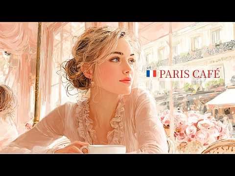 Paris Café Mood ☕ Cozy & Relaxing French Chanson Jazz | Elegant Female Vocals