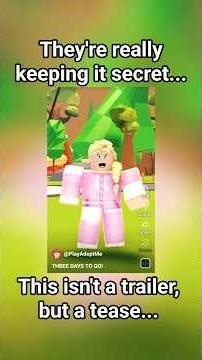 There is NO ADOPT ME TRAILER FOR THE NEW EGG! They're gatekeeping so hard... #adoptmeegg #adoptme