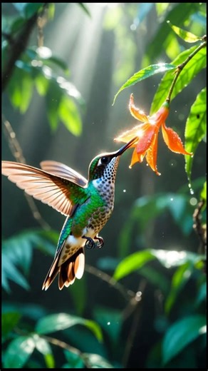 The Magical Hummingbird You Must See! #kingfisher #kingfisherbird #reels #trending #colorfulbirds