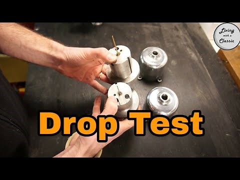 SU Carburettor Piston Drop Test