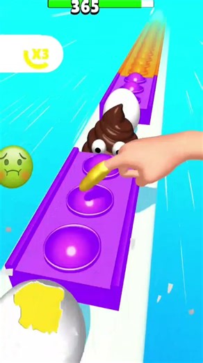 Low To Fast Happy Pop Run Level 365 funnygameplay #viralgames #games #ytshorts