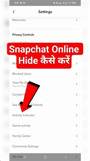 How To Hide Online On Snapchat | Snapchat Par Online Hide Kaise Kare | #sorts​ #viralvideo