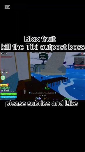 #roblox #bloxfruits #keşfet blox fruit kill the Tiki autpost boss