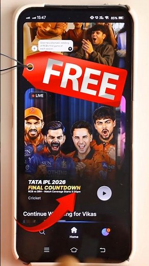 IPL 2026 Live Kaise Dekhe Free | How to watch IPL 2026 Live Free | IPL Live Match Today | Tata IPL