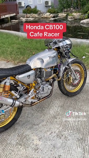 Honda CB100 Cafe Racer Style Modifications