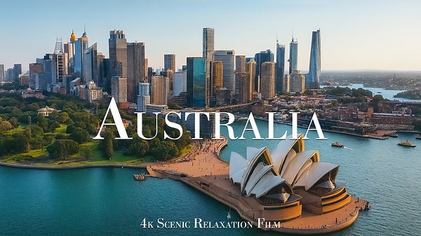 Escenas de ciudades y naturaleza en Australia – Grabado en 4K