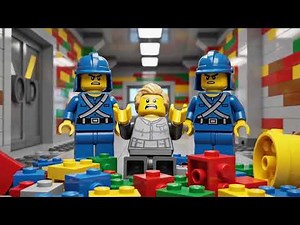 Escaping the IMPOSSIBLE LEGO Prison! (You Won't Believe The Plan)