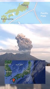 473K views · 7.2K reactions |  Breaking News: Sakurajima Volcano...