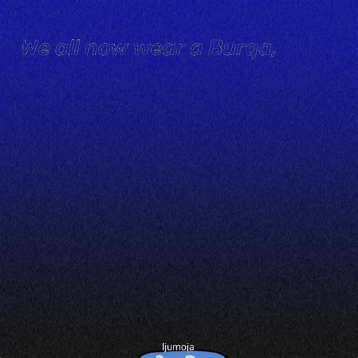 Burqa Blue #fyp #spreadawareness #saveafghanistan #savethewomen #burqa