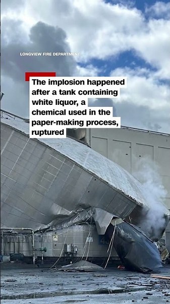 Employees still missing after 90-thousand gallon tank ruptures at facility in Washington