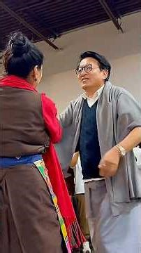H.H. Kyabje Garab Rinpoche Joyful Dance with followers 🙏🏻
