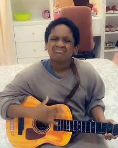 321K views · 10K reactions | Our lil super star  Olivia tried to do the cover of @ayrastarr “AWAY” beautiful song ! Yay or nah? | Annie Idibia Fanz Page | Facebook