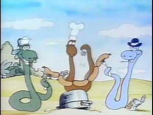 Classic Sesame Street - Six Snakes Spent Saturday On The Sand