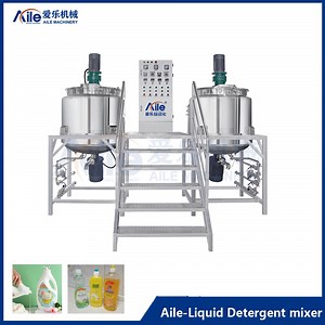 [Hot Item] Liquid Detergent Soap Mixing Tank Homogenizer for Blending Homogenizer Mixer Heating