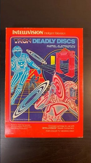 1982 Tron: Deadly Discs for Intellivision