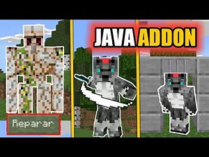 👉 JAVA ADDON para MINECRAFT BEDROCK | Minecraft pe 1.16.20