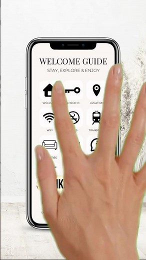 Airbnb Welcome Book Template – 17 Interactive Canva Pages | Easy to Edit! #airbnb #canva #shorts
