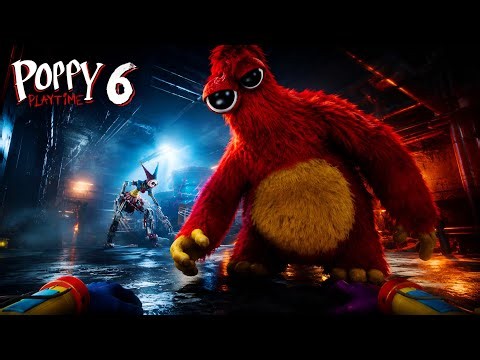 Poppy Playtime: Chapter 6 Full Game & Ending | All Bosses, Jumpscares & Final Boss Fight 4K
