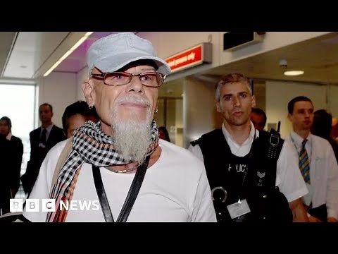 Paedophile pop star Gary Glitter freed from prison - BBC News