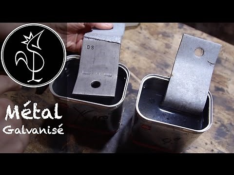 Comment enlever la galvanisation ?