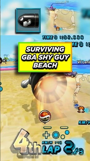 Surviving GBA Shy Guy Beach | MK Wii Retro Rewind Worldwides Highlight