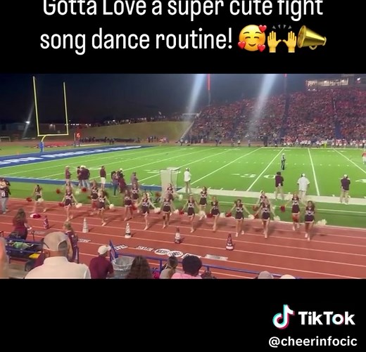 Classic Fight Song Dance Routine for Cheerleaders