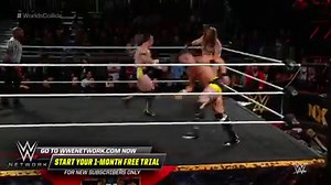 The immense power of SAnitY collides with the ruthless strikes of Undisputed ERA as Alexander Wolfe & Killian Dain take on Bobby Fish & Kyle O'Reilly on WWE Worlds Collide! | WWE