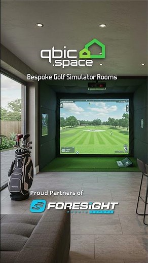 Bespoke Golf Simulator Rooms from Qbic Space
