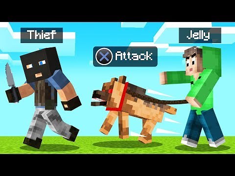 GUARD DOG As A PET In MINECRAFT! (Overpowered)