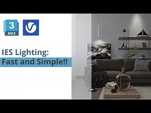 How to use IES Lighting - for Beginners in Chaos V-Ray for 3ds Max